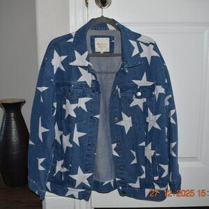 TRENDY Altar'd State Denim Star Jacket